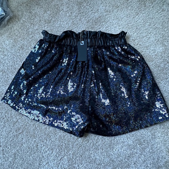 whitney eve sequin shorts Size Small NWT - Picture 3 of 4